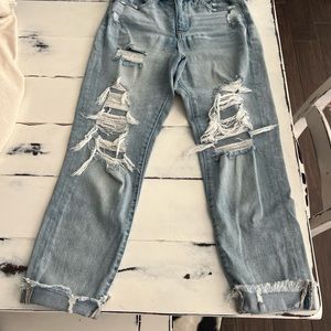 BKE high waisted, Mom trend fit jeans